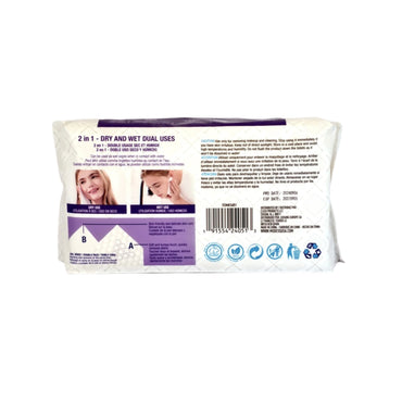 Modess Disposable Face Towel - Soft Premium Facial Cloth  7.1" x 7.9" (66 Count)