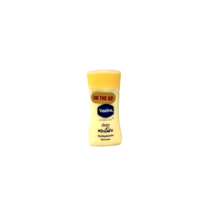 Vaseline - Intensive Care Duo - Travel Size Body Lotion Bottle (0.70") and Lip Protecting Jelly Container (0.20") Set (2 Pieces) - Clinically Proven, Ideal for Lip Protection and Long Lasting Moisturization