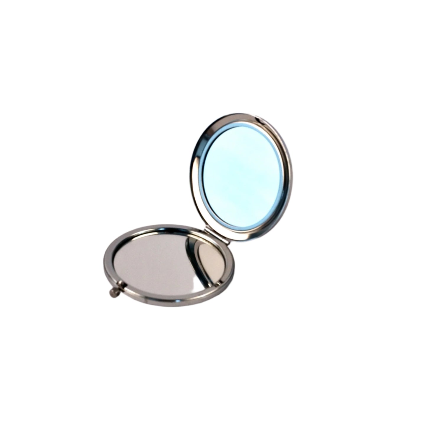 CindyClaire - Folding Pocket Mirror - Assorted Colors and Designs - Double-Sided 1X/2X Magnifying, Travel Mirror,Pocket Makeup Mirrors
