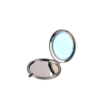 CindyClaire - Folding Pocket Mirror - Assorted Colors and Designs - Double-Sided 1X/2X Magnifying, Travel Mirror,Pocket Makeup Mirrors